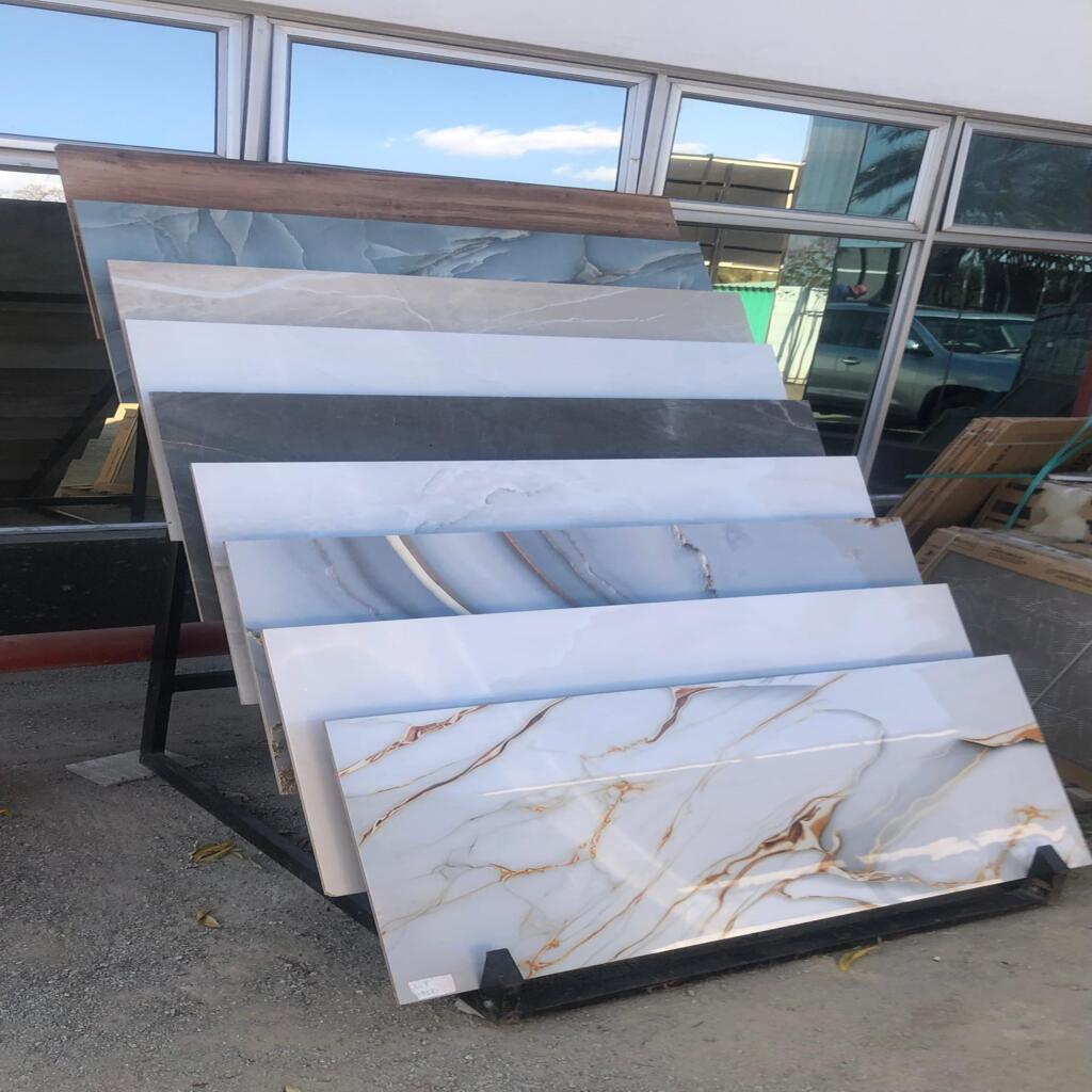 Polished Patio Stone Tiling